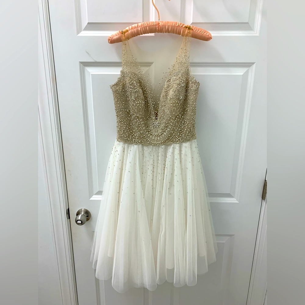 Wtoo Watters Ivory Formal Prom Wedding Dress